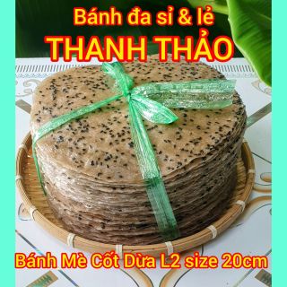 Bánh Đa cốt dừa L2 size 20cm,SL: 50cái