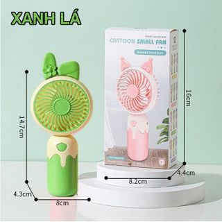 QUẠT SẠC TÍCH ĐIỆN CẦM TAY 3 MỨC GIÓ