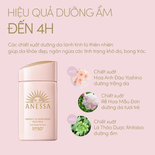 Sữa Chống Nắng ANESSA Perfect UV Sunscreen Mild Milk Dịu Nhẹ Cho Da Nhạy Cảm