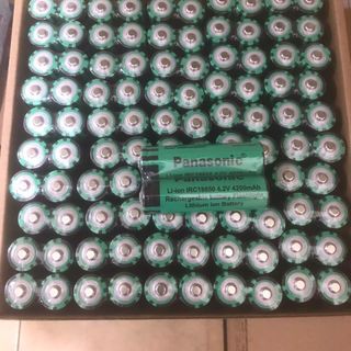 Pin sạc 3,7v 4.2v panasonic dùng cho loa phóng thanh,micro giá sỉ