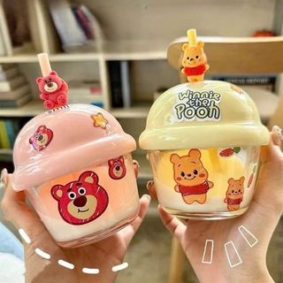 Bình Thủy Tinh Hình Nấm Lotso 180ml (Thùng 120 Cái)