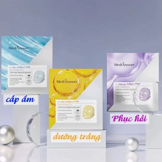 Mặt Nạ Thạch MEDIANSWER Collagen Mask Dưỡng Trắng, Thu Nhỏ Lỗ Chân Lông, Cải Thiện Nếp Nhăn