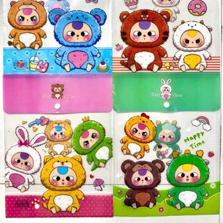TÚI ĐỰNG TÀI LIỆU BÌA ĐỨNG A4 NÚT BẤM BABY THREE
