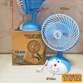 QUẠT ĐỂ BÀN HÌNH THÚ XOAY DÙNG ĐIỆN 220V
