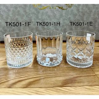 BỘ 6 LY THỦY TINH 320ML HỌA TIẾT KIM CƯƠNG