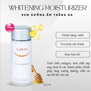 Kem dưỡng ẩm trắng da A&Plus A004
Whitening Moisturizer chai 120ml