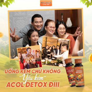 COL DETOX THẢI ĐỘC RƯỢU - NHẬU XONG VẪN KHOẺ, VUI VẺ , TRẺ LÂU CẦN TÌM ĐẠI LÝ, NPP, CTV