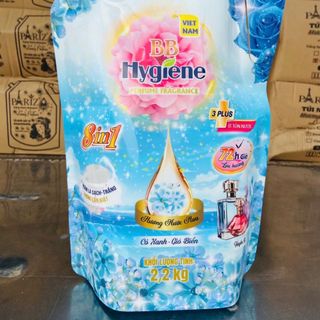 Nước Giặt Xả BB Hygiene Việt Nam Công Nghệ Thái Lan Mua 10 Thùng Tặng 1 Thùng (1 Thùng 10 Túi)