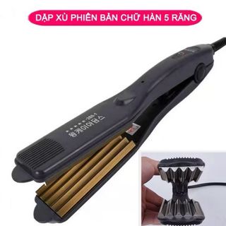 Máy dập xù , bấm xù , bấm mè tạo kiểu tóc làm phồng chân tóc bản to cao cấp young - 288