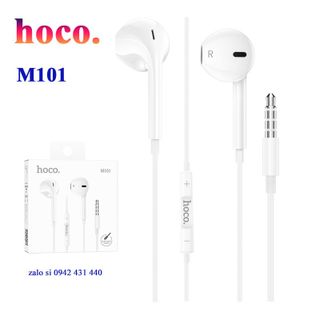 Tai nghe nhét tai hoco m101, m101 pro jack 3.5