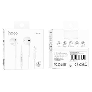 Tai nghe nhét tai hoco m101, m101 pro jack 3.5