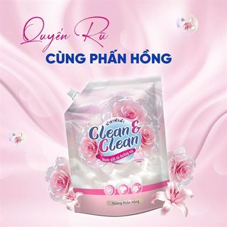 NƯỚC GIẶT XẢ CLEAN & CLEAN 3200ML – THƠM MÁT, AN TOÀN CHO DA