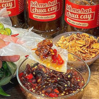 "SIÊU PHẨM" SỐT ME HẠT CHUA CAY NHÀ LÀM 500G - WINNIE HOUSE