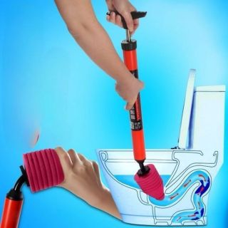 Cây Bơm Thụt Thông Tắc Bồn Cầu -  Súng, Dụng Cụ Thông Tắc Bồn Cầu, Tiện Dụng Nâng Cấp Mới Nhất