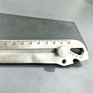 Dao rọc giấy đa năng 6 trong 1, chất liệu thép không gỉ, dụng cụ chuyên nghiệp, tặng kèm 10 lưỡi dao.