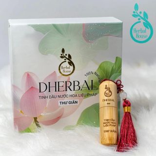 Dherbal Tinh Dầu Nước Hoa Liệu Pháp Thư Giãn Chai 5ml