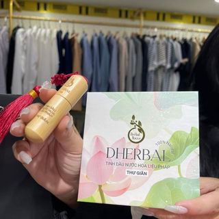 Dherbal Tinh Dầu Nước Hoa Liệu Pháp Thư Giãn Chai 5ml