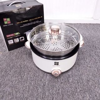 NỒI LẨU ĐIỆN 4L MISU LOUIS ĐA NĂNG KÈM XỬNG HẤP