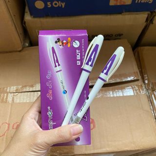 HỘP 12 BÚT CHỮ A MỰC TÍM 036 - LADY'S PASSION
