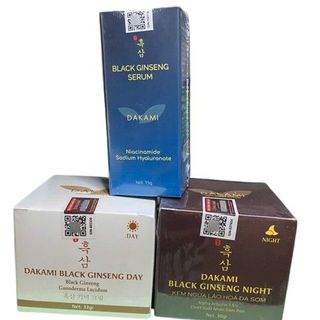 Kem nám sâm đen Dakami black Ginseng chính hãng ( kem ban ngày , kem ban đêm mẫu mới nhất)