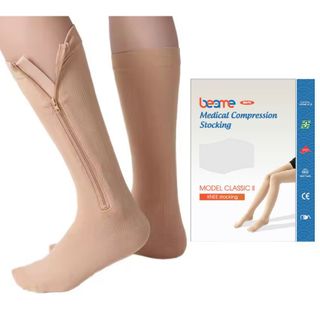 Vớ Y Khoa, Tất Y Tế Phòng, Chống Suy Giãn Tĩnh Mạch Có Khóa Kéo Beame