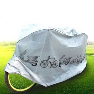 Áo Trùm Xe Máy Xe Đạp - Bạt Chống Nước