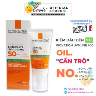 Kem chống nắng La Roche-Posay Anthelios UV Mune 400 Oil Control Gel Cream NEW | Vie Beaute