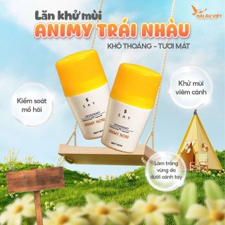 LĂN KHỬ MÙI ANIMY TRÁI NHÀU