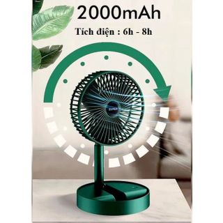 QUẠT TÍCH ĐIỆN GẤP GỌN SUPER 3 TỐC ĐỘ