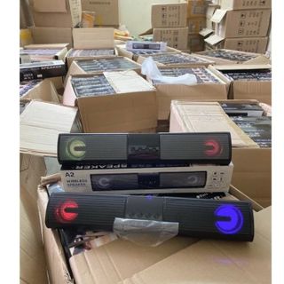 Loa A2 Bluetooth Đa Năng Khe Cắm Thẻ Nhớ USB AUX - Phù Hợp Tivi Và Máy Tính