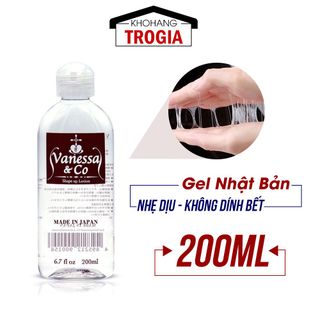 Gel Bôi Trơn Vanessa Giá Sỉ (Chai 200ml) – Gel Gốc Nước, Bôi Trơn Cấp Ẩm Cho Cô Bé Tăng Khoái Cảm Khi Quan Hệ