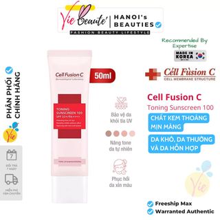 Kem Chống Nắng Cell Fusion C Laser Sunscreen 100 SPF 50+ PA+++