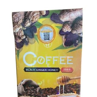 Cà phê giảm cân gừng đen mật ong Black Ginger Honey coffee chính hãng