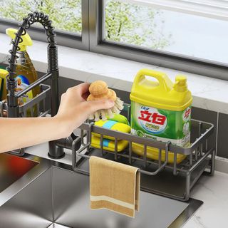 KỆ ĐỂ ĐỒ RỬA CHÉN CÓ KHAY HỨNG