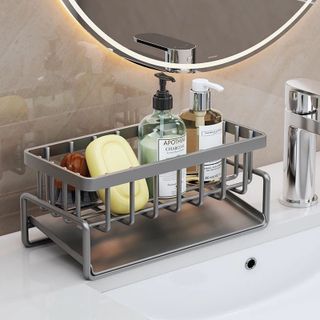 KỆ ĐỂ ĐỒ RỬA CHÉN CÓ KHAY HỨNG