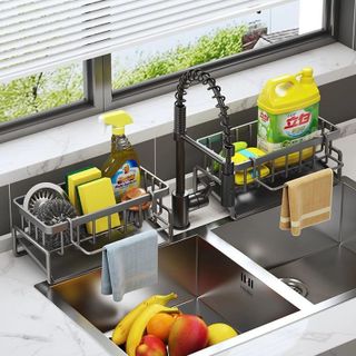 KỆ ĐỂ ĐỒ RỬA CHÉN CÓ KHAY HỨNG