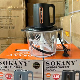Máy Xay Thịt Sokany Wonder Chopper SK-0602 Công Suất 800W 3L
