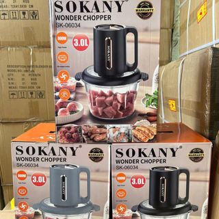 Máy Xay Thịt Sokany Wonder Chopper SK-0602 Công Suất 800W 3L