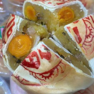 BÁNH PÍA ĐẬU XANH MỠ HÀNH SIÊU TO, ĂN LÀ PHÊ 600G - WINNIE HOUSE