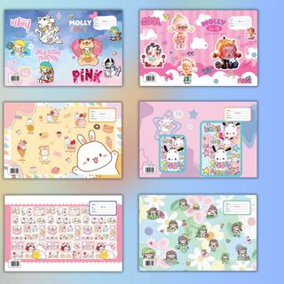 SET 10 BAO TẬP LỒNG KIẾN (MẪU DÀY) SIZE 15.5 X 20.5CM