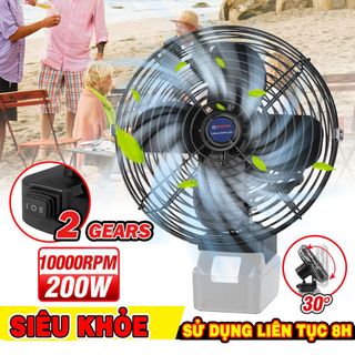 QUẠT TÍCH ĐIỆN LỒNG SẮT 1 PIN 10 CELL KÈM SẠC