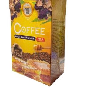 Cà phê giảm cân gừng đen mật ong Black Ginger Honey coffee chính hãng