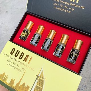 Set Nước Hoa Dubai Đen 5 Chai
