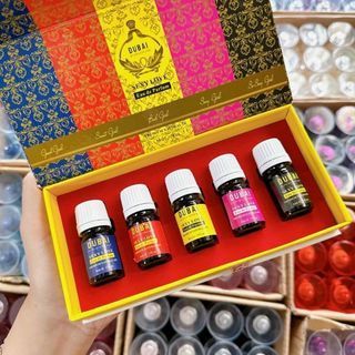 Set Nước Hoa Dubai Đen 5 Chai