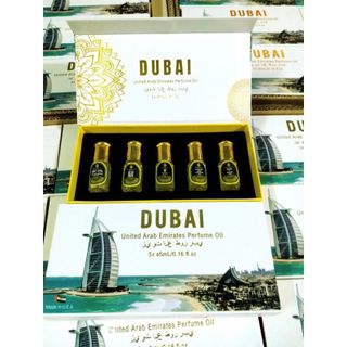 Set Nước Hoa Dubai Đen 5 Chai
