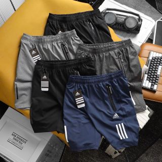 Short das EST thun poly 2 da trơn láng, co giãn 4 chiều, 3 túi khoá kéo. Size : m l xl 2xl /2222/8c 5 màu / ri 40c