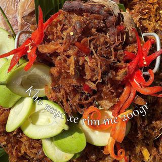 KHÔ MỰC XÉ RIM ME "THẦN THÁNH" - NHÂM NHI LÀ MÊ 250G - WINNIE HOUSE