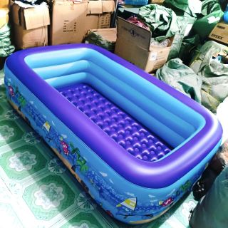 Bể Bơi Phao Chữ Nhật 2m1 - 3 Tầng