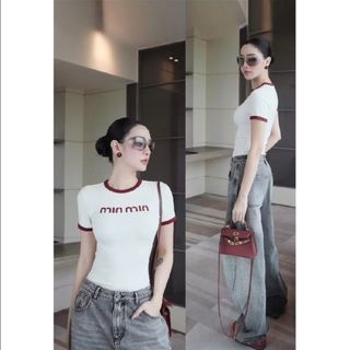 ÁO ÔM BODY TAY NGẮN CỔ VIỀN - LÊ PHƯƠNG BOUTIQUE