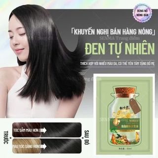 Dầu Gội nhuộm thảo dược hộp 10 gói